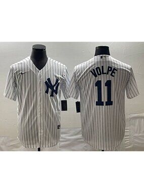 Anthony Volpe White Stitched Jersey